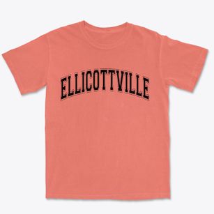 Ellicottville New York Varsity Premium Heavyweight T-shirt