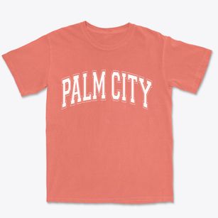 Palm City Florida Varsity Premium Heavyweight T-shirt