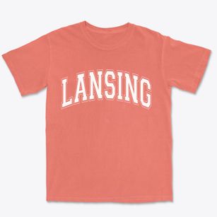 Lansing North Carolina Varsity Premium Heavyweight T-shirt