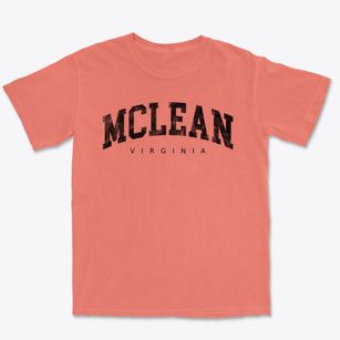 Mclean Virginia Urban Vibe Premium Heavyweight T-shirt