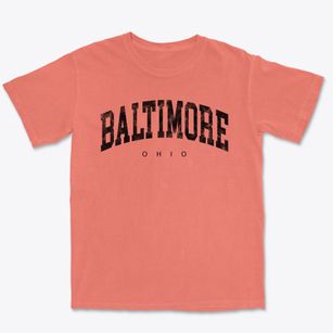 Baltimore Ohio Urban Vibe Premium Heavyweight T-shirt