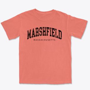 Marshfield Massachusetts Urban Vibe Premium Heavyweight T-shirt