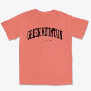 Green Mountain Iowa Urban Vibe Premium Heavyweight T-shirt