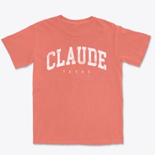 Claude Texas Urban Vibe Premium Heavyweight T-shirt
