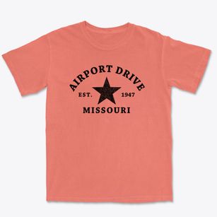 Airport Drive Missouri Star Premium Heavyweight T-shirt
