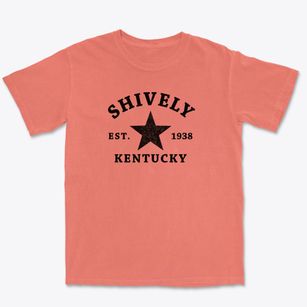 Shively Kentucky Star Premium Heavyweight T-shirt