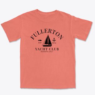 Fullerton California Yacht Club Premium Heavyweight T-shirt