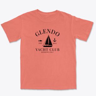 Glendo Wyoming Yacht Club Premium Heavyweight T-shirt