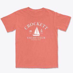 Crockett Texas Yacht Club Premium Heavyweight T-shirt