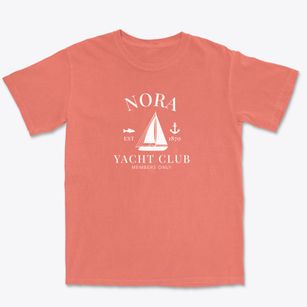 Nora Illinois Yacht Club Premium Heavyweight T-shirt
