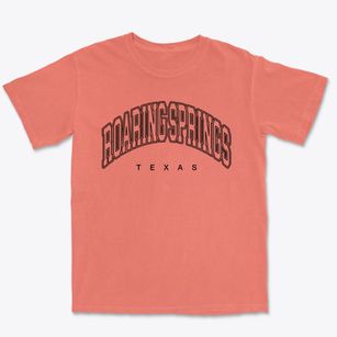 Roaring Springs Texas Inline Premium Heavyweight T-shirt