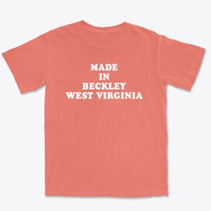 Beckley West Virginia Classic 70s Premium Heavyweight T-shirt