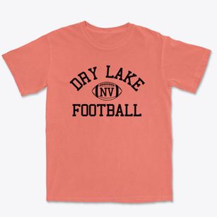 Dry Lake Nevada Football Premium Heavyweight T-shirt