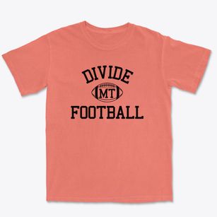 Divide Montana Football Premium Heavyweight T-shirt