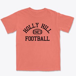 Holly Hill North Carolina Football Premium Heavyweight T-shirt