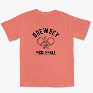 Drewsey Oregon Pickleball Premium Heavyweight T-shirt