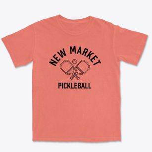 New Market North Carolina Pickleball Premium Heavyweight T-shirt