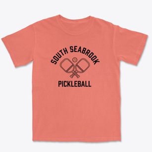 South Seabrook New Hampshire Pickleball Premium Heavyweight T-shirt