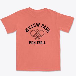 Willow Park Texas Pickleball Premium Heavyweight T-shirt