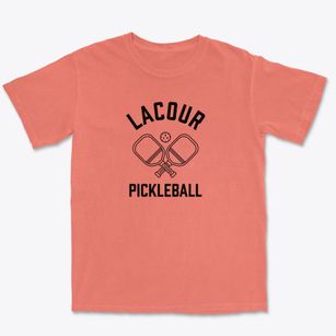 Lacour Louisiana Pickleball Premium Heavyweight T-shirt