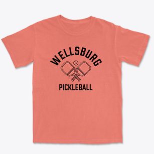 Wellsburg West Virginia Pickleball Premium Heavyweight T-shirt