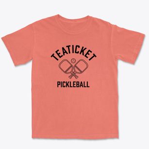 Teaticket Massachusetts Pickleball Premium Heavyweight T-shirt