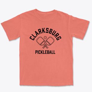 Clarksburg Missouri Pickleball Premium Heavyweight T-shirt