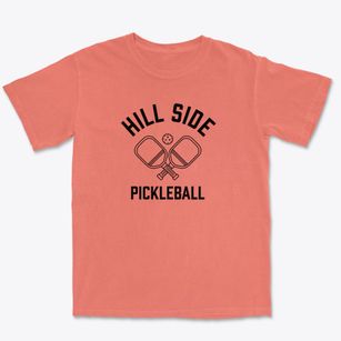 Hill Side South Dakota Pickleball Premium Heavyweight T-shirt