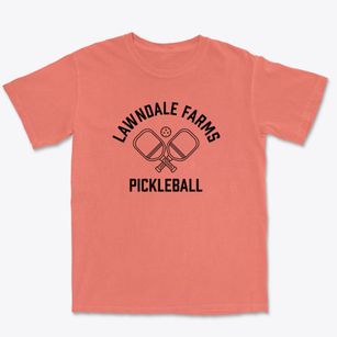 Lawndale Farms Virginia Pickleball Premium Heavyweight T-shirt