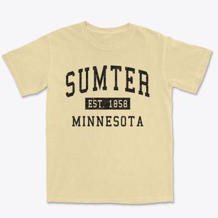 Sumter Minnesota Classic Established Premium Heavyweight T-shirt