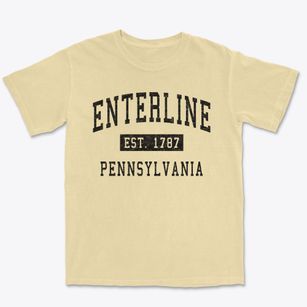 Enterline Pennsylvania Classic Established Premium Heavyweight T-shirt