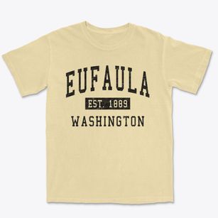 Eufaula Washington Classic Established Premium Heavyweight T-shirt