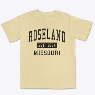 Roseland Missouri Classic Established Premium Heavyweight T-shirt