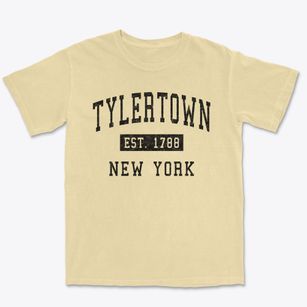 Tylertown New York Classic Established Premium Heavyweight T-shirt