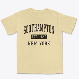 Southampton New York Classic Established Premium Heavyweight T-shirt