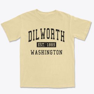 Dilworth Washington Classic Established Premium Heavyweight T-shirt