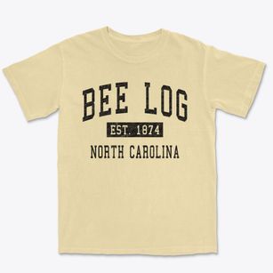 Bee Log North Carolina Classic Established Premium Heavyweight T-shirt