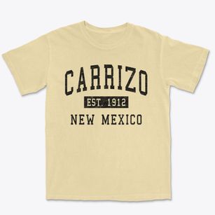 Carrizo New Mexico Classic Established Premium Heavyweight T-shirt