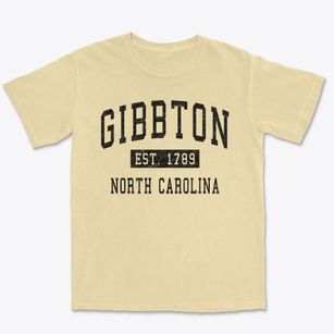 Gibbton North Carolina Classic Established Premium Heavyweight T-shirt