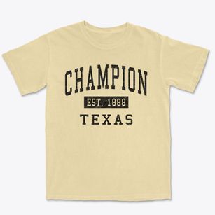 Champion Texas Classic Established Premium Heavyweight T-shirt