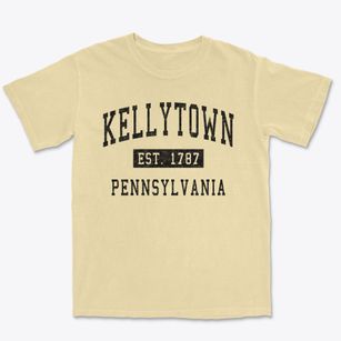 Kellytown Pennsylvania Classic Established Premium Heavyweight T-shirt