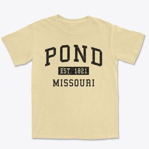 Pond Missouri Classic Established Premium Heavyweight T-shirt
