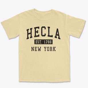 Hecla New York Classic Established Premium Heavyweight T-shirt