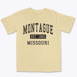 Montague Missouri Classic Established Premium Heavyweight T-shirt
