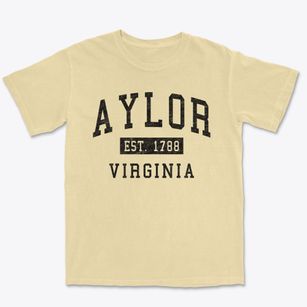 Aylor Virginia Classic Established Premium Heavyweight T-shirt