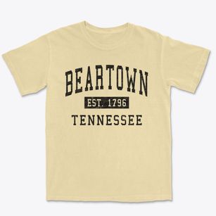 Beartown Tennessee Classic Established Premium Heavyweight T-shirt