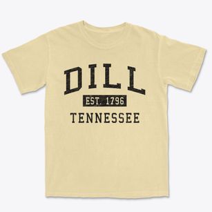 Dill Tennessee Classic Established Premium Heavyweight T-shirt