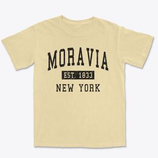 Moravia New York Classic Established Premium Heavyweight T-shirt