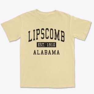 Lipscomb Alabama Classic Established Premium Heavyweight T-shirt