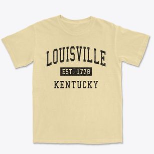 Louisville Kentucky Classic Established Premium Heavyweight T-shirt